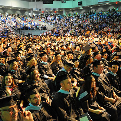 CUI's graduates moving their tassel